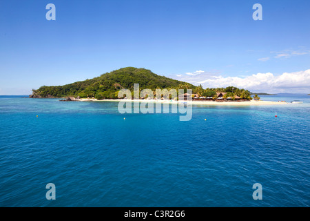 Castaway Island Resort, Mamanucas, Fidschi, Strand Qalito Island Stockfoto