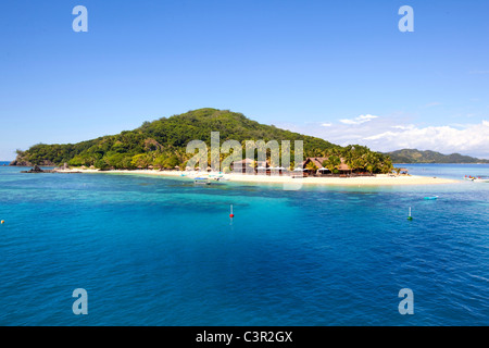 Castaway Island Resort, Mamanucas, Fidschi, Strand Qalito Island Stockfoto