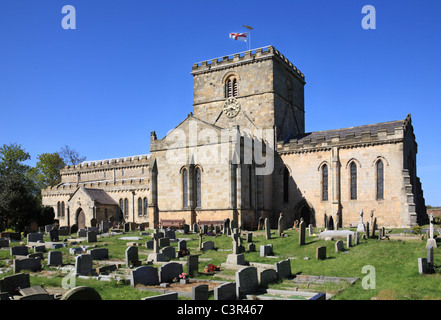 St. Oswald Kirche, Filey, NE England, UK Stockfoto