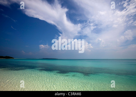 Bangaram, Lakkadiven, Lakshadweep, Indien Stockfoto