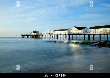 Die Pier in Southwold, Suffolk, England, UK Stockfoto