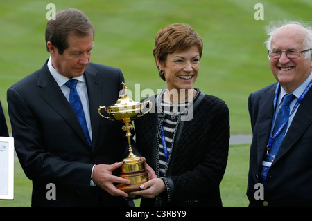 Frankreich wird als der Wirt Nation für den RYDER CUP 2018 bei Paris National Golf Club im Herbst 2018 gespielt werden angekündigt. Stockfoto