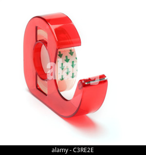 Briefpapier-Rolle Klebeband Stockfoto