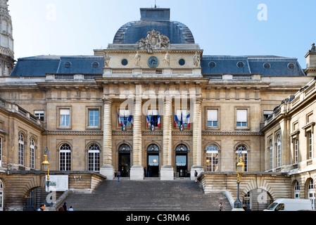 Das Palais de Justice, Ile De La Cite, Paris, Frankreich Stockfoto