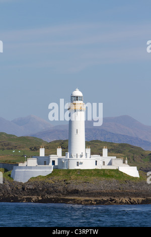 Lismore Leuchtturm Sound von Mull Isle of Mull Westküste von Schottland Stockfoto