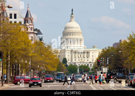 Kapitol, Washington DC Stockfoto