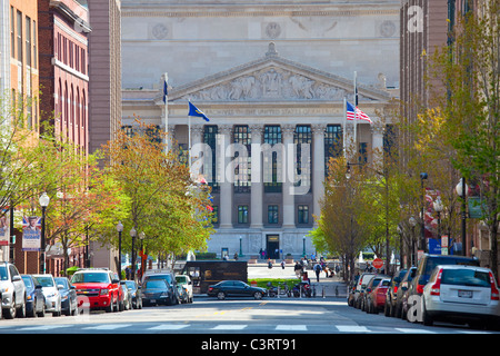 Nationale Archive building, Washington DC Stockfoto