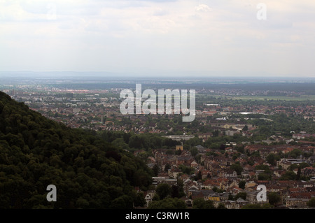 Heidelbergs Konigstuhl Berg, Deutschland Stockfoto