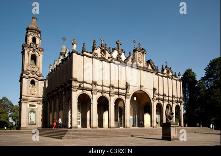 Kathedrale von Kiddist Selassie (Heilige Dreifaltigkeit), Addis Abeba, Äthiopien Stockfoto