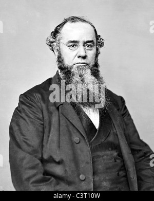 EDWIN STANTON (1814-1869) US-Anwalt, der Kriegsminister während des amerikanischen Bürgerkrieges war Stockfoto