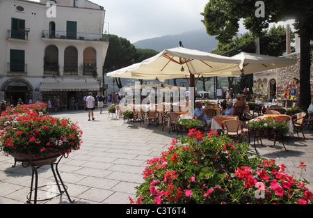 Platz Ravello, Italien Stockfoto