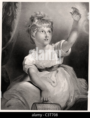 Prinzessin Charlotte von Wales von Thomas Lawrence. Stockfoto
