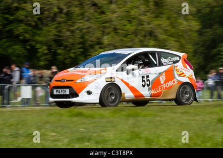 Ein Palletforce Ford Fiesta. Stockfoto