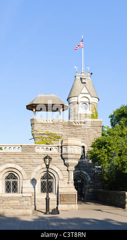 Schloss Belvedere, Central Park, New York Stockfoto