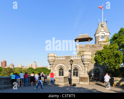 Schloss Belvedere, Central Park, New York Stockfoto