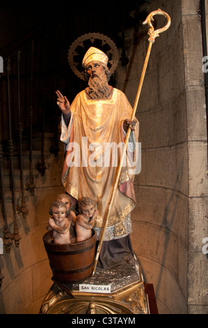Kathedrale von Buen Pastor San Sebastian St. Nikolaus San Nicolas Spanien Baskenland Altstadt city Stockfoto
