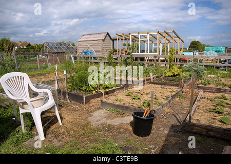 Arbeiten Zuteilung Szene Stockfoto