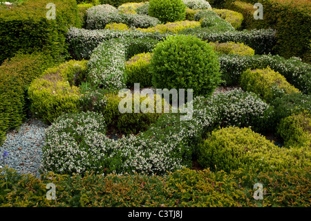 Die Laskett Gärten, Herefordshire, UK Stockfoto