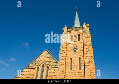 Sandstein Church, Fouriesburg, Freistaat, Südafrika Stockfoto