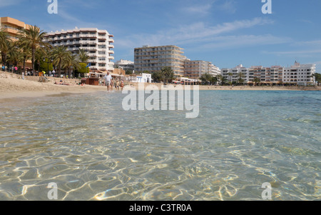 Santa Eulalia beach Stockfoto