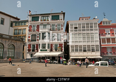 Lekeitio alte Fischerei Stadt Biskaya baskischen Land Spanien Stockfoto