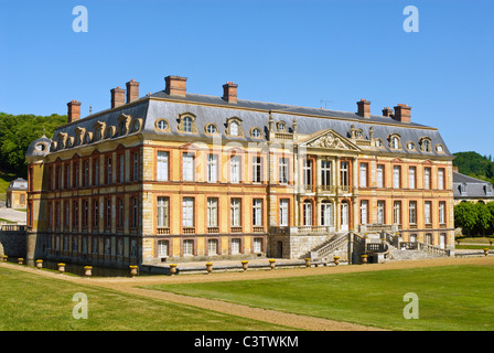 Château de Dampierre in Dampierre-En-Yvelines, in Vallée de Chevreuse, Frankreich Stockfoto