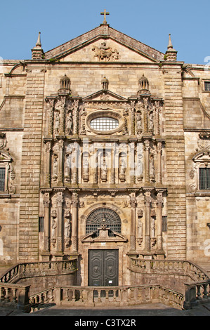 Kloster von San Martin Pinario Santiago de Compostela Spanien Stockfoto