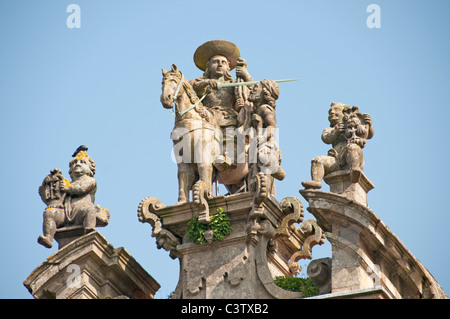 Kloster von San Martin Pinario Santiago de Compostela Spanien Stockfoto