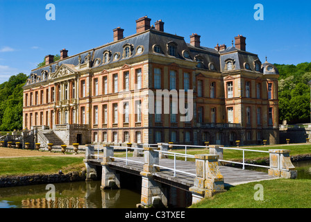 Château de Dampierre in Dampierre-En-Yvelines, in Vallée de Chevreuse, Frankreich Stockfoto