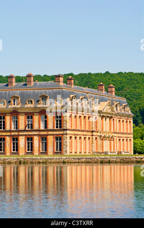 Château de Dampierre in Dampierre-En-Yvelines, in Vallée de Chevreuse, Frankreich Stockfoto
