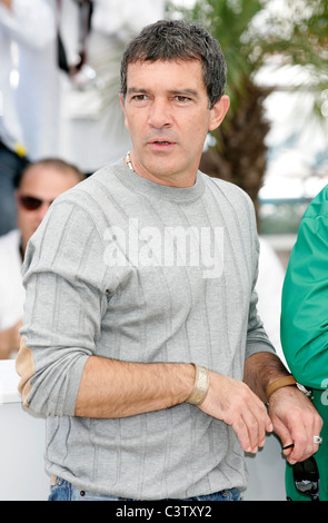 ANTONIO BANDERAS LA PIEL QUE HABITO PHOTOCALL PALAIS DES FESTIVALS CANNES Frankreich 19. Mai 2011 Stockfoto