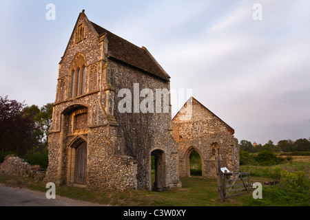 Priorat Kirche St Mary, Burnham Norton. Stockfoto