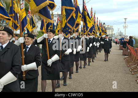Royal British Legion Abschnitt Frauenkonferenz statt in Eastbourne, East Sussex. Stockfoto