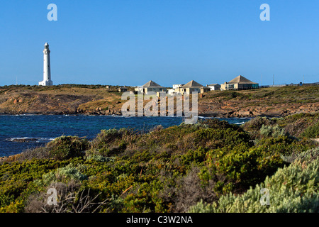 Cape Leeuwin Leuchtturm und Landhäuser, Augusta Southwest Australien Stockfoto