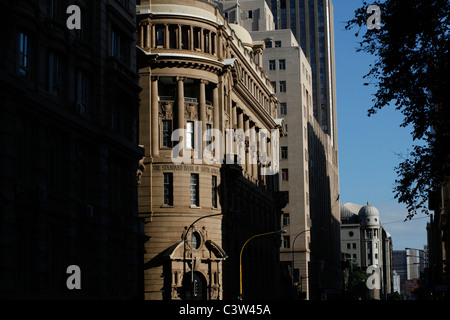 Der alte Standard Bankgebäude, Johannesburg CBD - zentrale Geschäftsviertel. In Johannesburg. Südafrika. Stockfoto