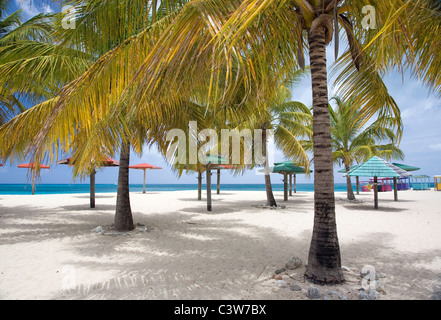 Turners Beach in Antigua Stockfoto