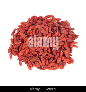 Wolfsbeere-Goji-Beere Ausschneiden Stockfoto