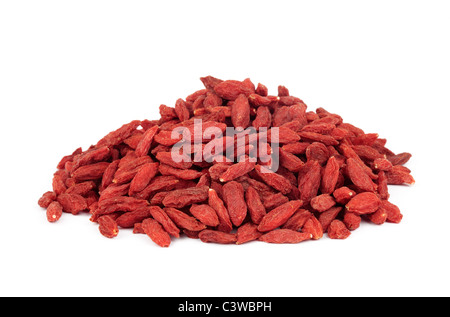 Wolfsbeere-Goji-Beere Ausschneiden Stockfoto