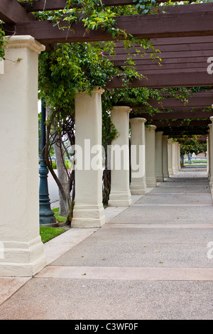 Moderne spanische Stil Architektur in Kalifornien Stockfoto