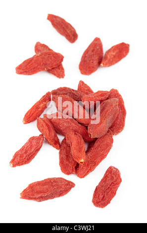 Wolfsbeere Goji Beere Ausschneiden Stockfoto