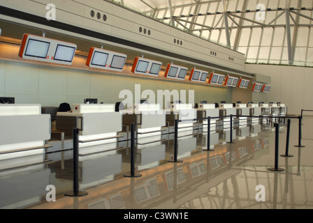 Moderne Checkpoint setzen neue Carrasco International Airport in die Stadt Montevideo Uruguay Stockfoto