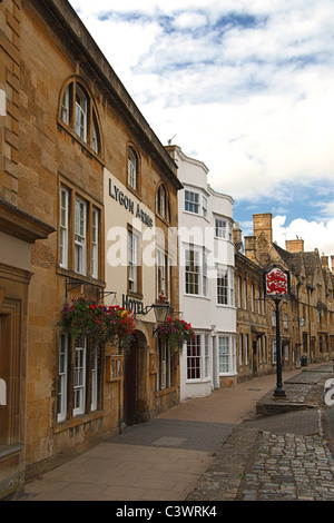 Das Lygon Arms Hotel auf der High Street in Chipping Campden, Gloucestershire, England, UK Stockfoto