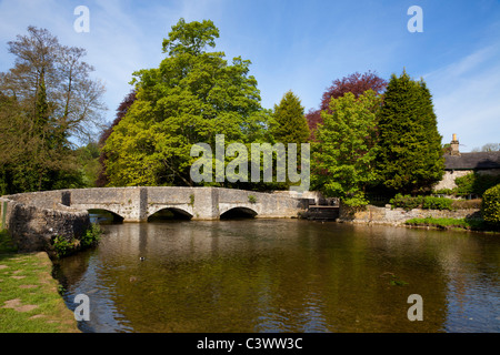 Sheepwash Brücke Ashford im Wasser Derbyshire Peak District National Park Derbyshire England UK GB EU Europa Stockfoto