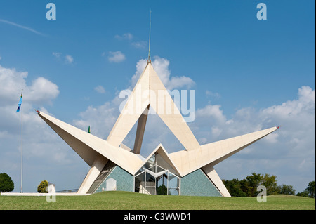 Die SAAF Denkmal eines der drei Zweige der South African Air Force Museum Swartkop Pretoria, Südafrika Stockfoto