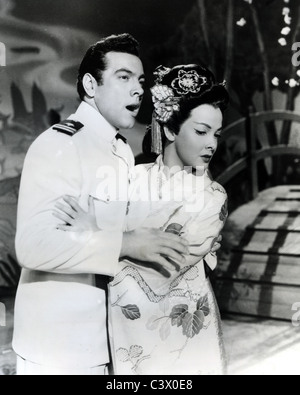 DER TOAST von NEW ORLEANS 1950 MGM-Film mit Mario Lanza und Kathryn Grayson in einer Szene aus Madame Butterfly Stockfoto