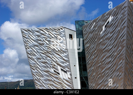 Titanic Signature Projekt titanic Viertel Queens island Belfast Nordirland Vereinigtes Königreich Stockfoto