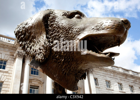 Skulpturen von Ai Wei Wei im Somerset House, London Stockfoto