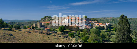 Portugal, Beira Alta, historischen Dorf von Castelo Mendo Stockfoto