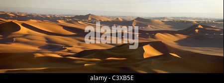 Libyen, Ghat, Akakus, Sanddünen in der Wüste Sahara Stockfoto