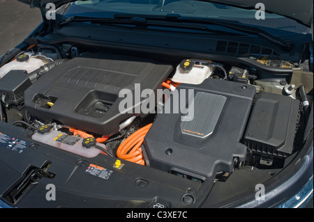Elektroauto Motor Motor Detail des Chevrolet Volt Stockfoto